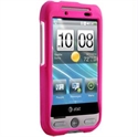 Picture of Rubberized SnapOn Cover for HTC Freestyle - Pink