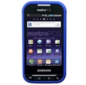 Picture of Rubberized SnapOn Blue Cover for Samsung Galaxy Indulge SCH-R910