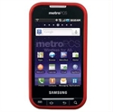 Picture of Rubberized SnapOn Red Cover for Samsung Galaxy Indulge SCH-R910