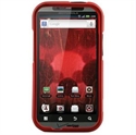 Picture of Rubberized SnapOn Cover for Motorola Droid Bionic XT865 - Red