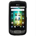 Picture of Rubberized SnapOn Cover for LG Optimus T P509 - Black