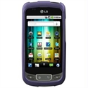 Picture of Rubberized SnapOn Cover for LG Optimus T P509 - Purple