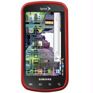 Picture of Rubberized SnapOn Cover for Samsung Epic 4G - Red