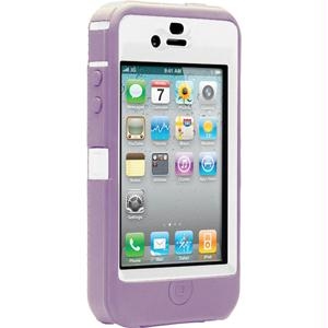 Picture of OtterBox Defender Series for Apple iPhone 4 - White and Purple