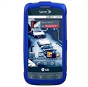 Picture of Rubberized SnapOn Cover for LG Optimus S LS670 - Blue