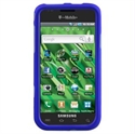 Picture of Rubberized SnapOn Cover for Samsung Vibrant Galaxy S T959 - Blue