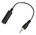 Picture of 2.5mm Male To 3.5mm Female Stereo Audio Jack Adapter