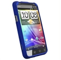 Picture of Rubberized SnapOn Cover for HTC Evo 3D - Blue