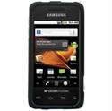 Picture of Rubberized SnapOn Cover for Samsung Galaxy Prevail - Black